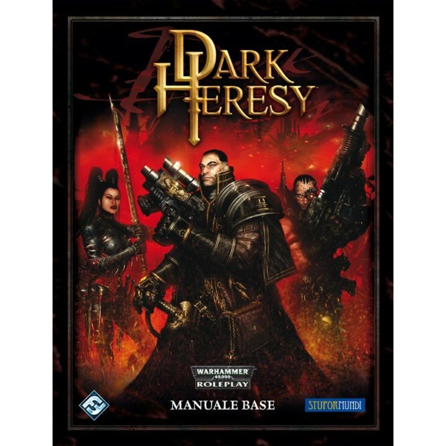 Giochi Uniti Mehrfarbig Wh:40.000 Dark Heresy Edizione Italiana Manuale Base (Italienisch)