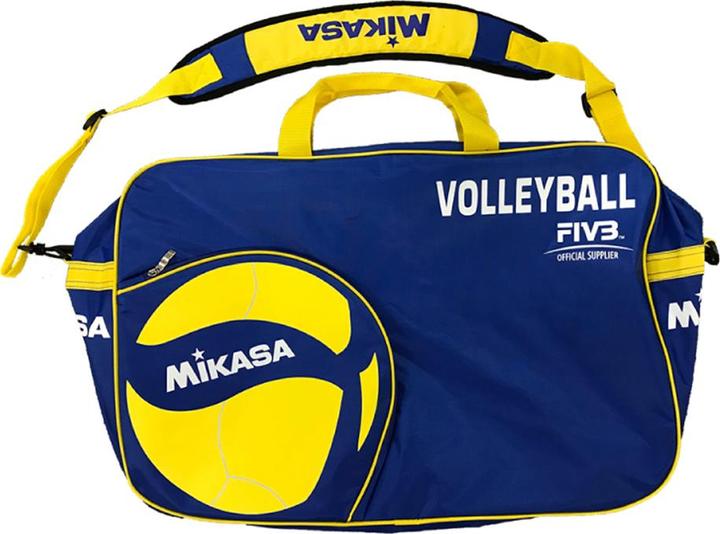 Actual product image Mikasa AC-BG260W-BL Blue ball bag for 6 balls