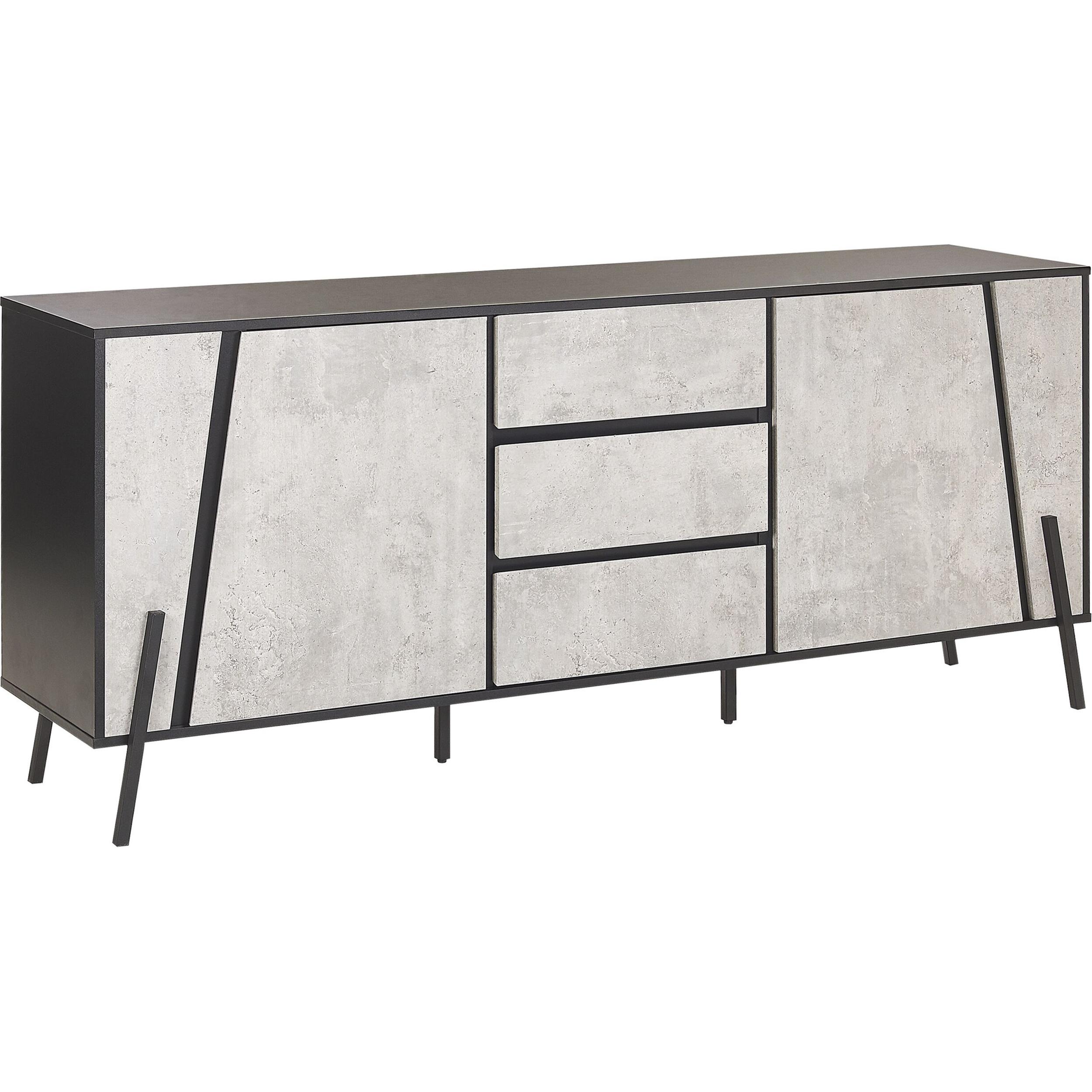 Beliani, Kommode + Sideboard, Blackpool (177 x 40 x 75 cm)