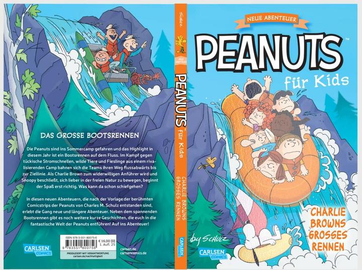 Actual product image Peanuts for Kids - New Adventures 5: Charlie Brown's Big Race (Charles M. Schulz, German)