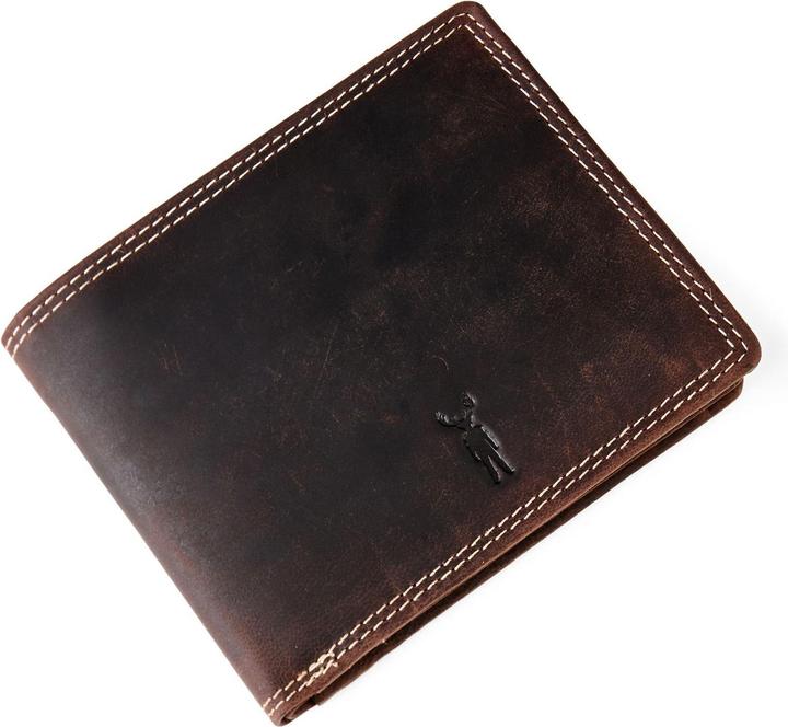 Actual product image Jack kinsky Baltimore billfold with flap
