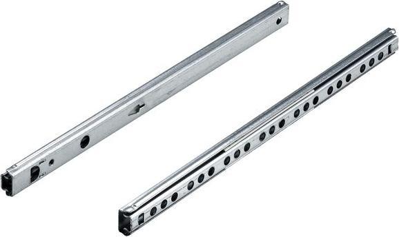 Image du produit Hettich Schubladenschiene Teilauszug 225-350 mm verzinkt 9136636 2 Stück