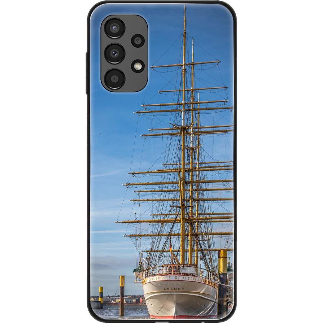 Thumbnail - König Design Hülle Handy Schutz für Samsung Galaxy A13 4G Case Cover Tasche Bumper Etuis TPU (Samsung Galaxy A13), Smart...