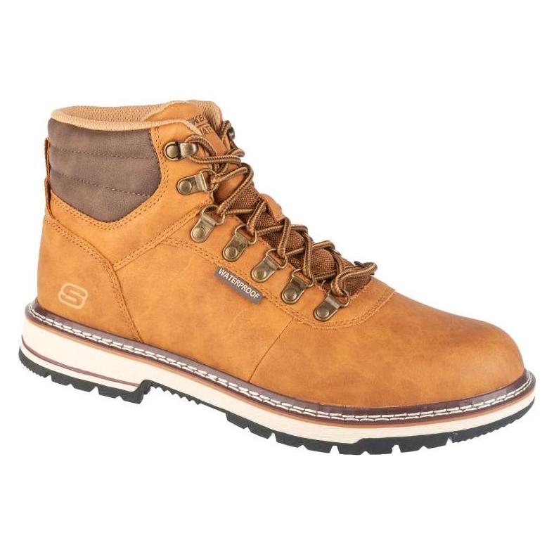 Skechers, Mannen, Wandelschoenen, Corado - Jaxx Bruin (43), Bruin