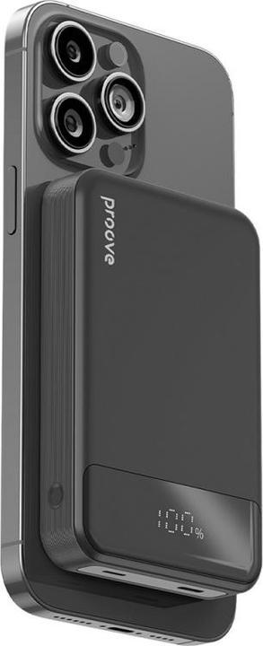 Actual product image Proove Powerbank Hoodman, 10000mAh, 20W, PD + FQI, Black (10000 mAh, 20 W)