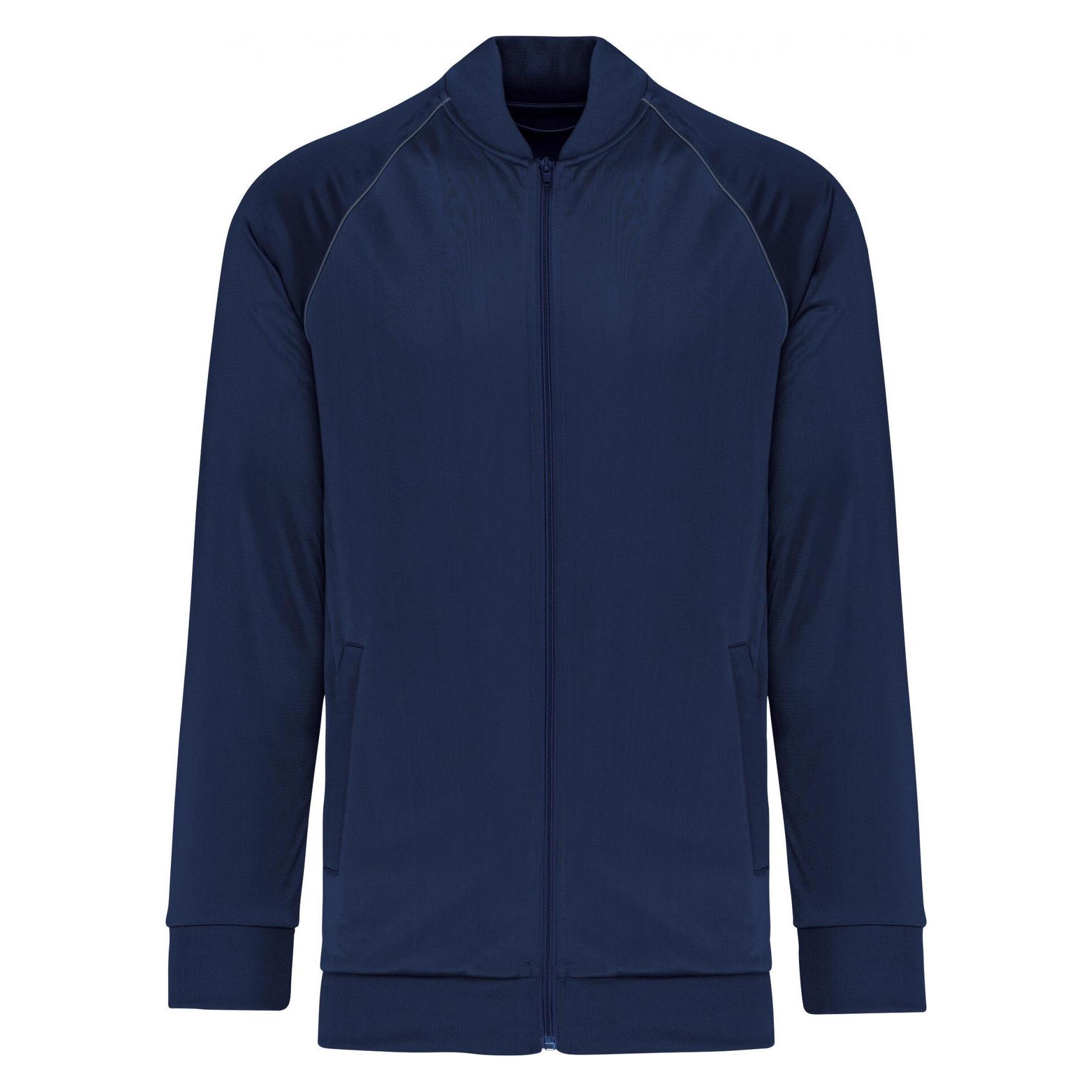 Proact, Damen, Pullover, Sweatjacke Mit Reissverschluss Und Einfassung, Blau, (Xxl)