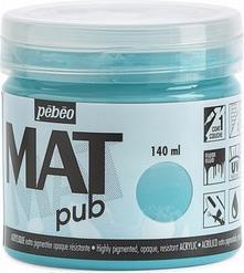 Produktbild Pebeo Acrylic Mat Pub (Türkisblau, 140 ml)