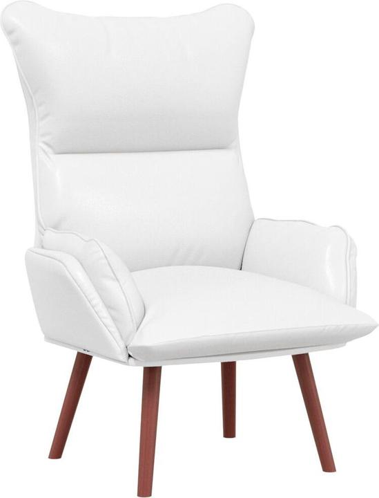 Produktbild vidaXL Relaxsessel Weiss Kunstleder