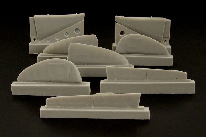Produktbild Brengun MiG 3 control surfaces (ICM and ALANGER kit)