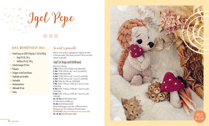 Immagine prodotto Amigurumis - cute and plushy! (Tedesco, Annemarie Sichermann, 2025)