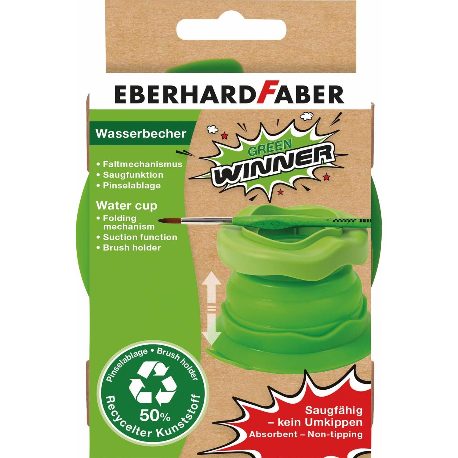 Faber-Castell, Mal Zubehör, EBERHARD FABER Green Winner Wasserbecher