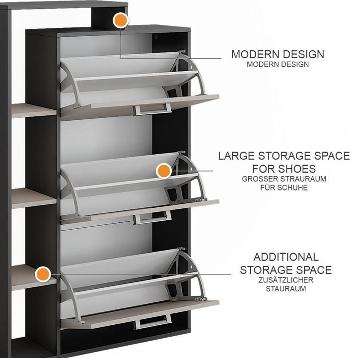 Produktbild Vicco Orlando (80 x 24.20 x 128.30 cm)