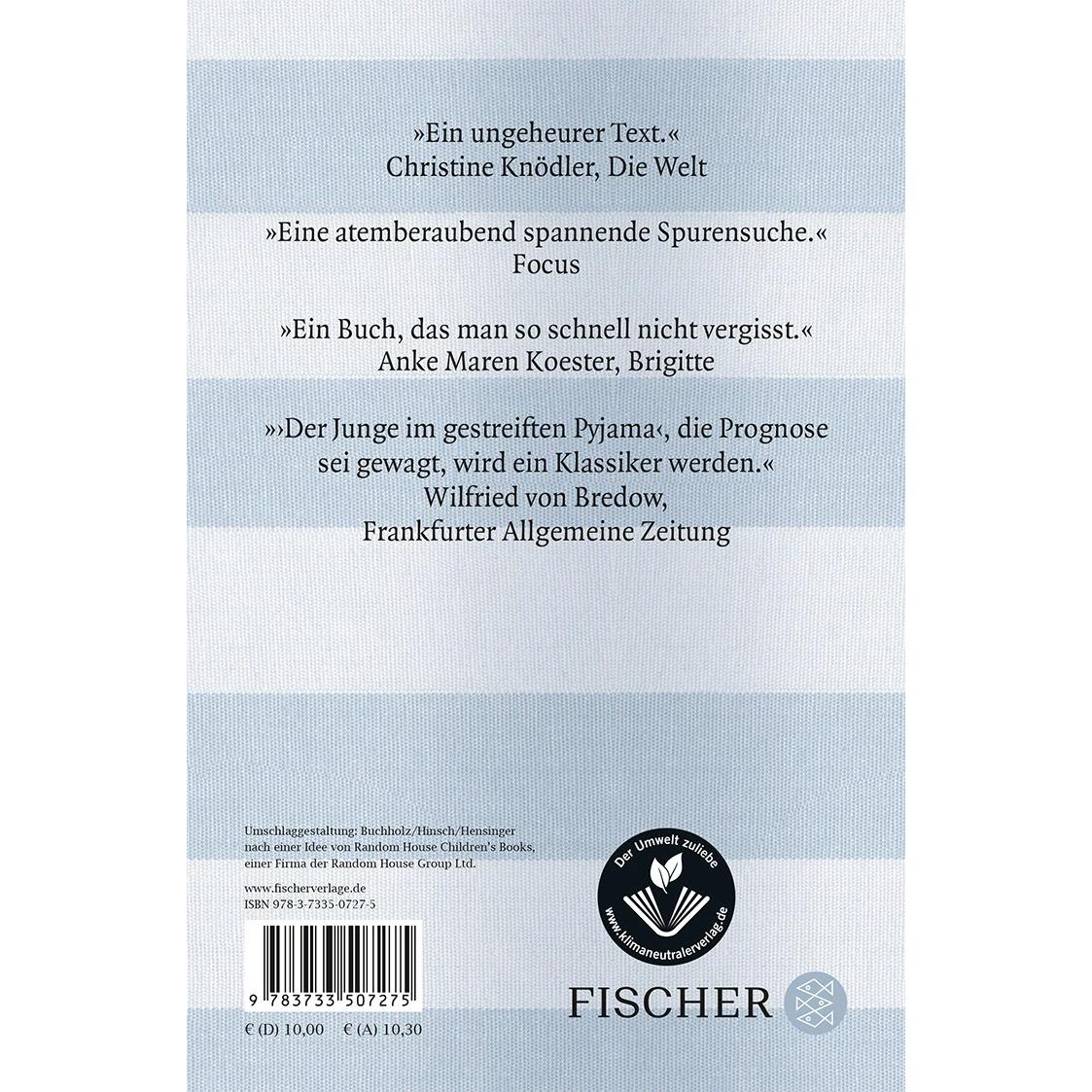Thumbnail - Der Junge im gestreiften Pyjama, Belletristik von John Boyne, Brigitte Jakobeit