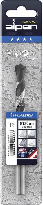Actual product image Alpen Concrete drill PROFI CONCRETE (14 millimetres)