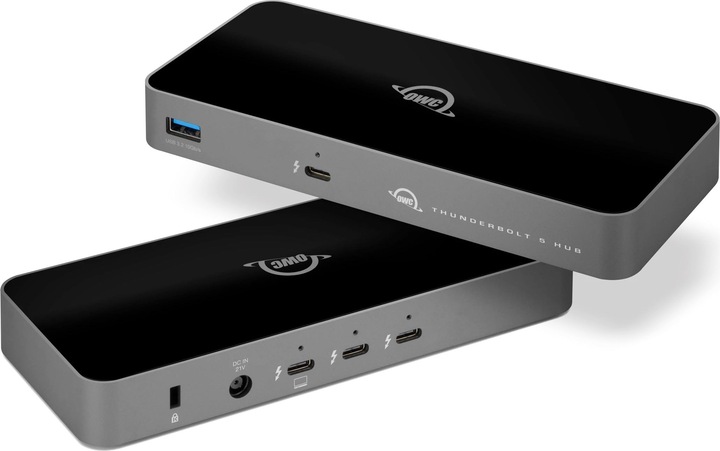 Actual product image OWC Thunderbolt 5 Hub with 5 Ports for Mac & Windows (Thunderbolt, 5 Ports)