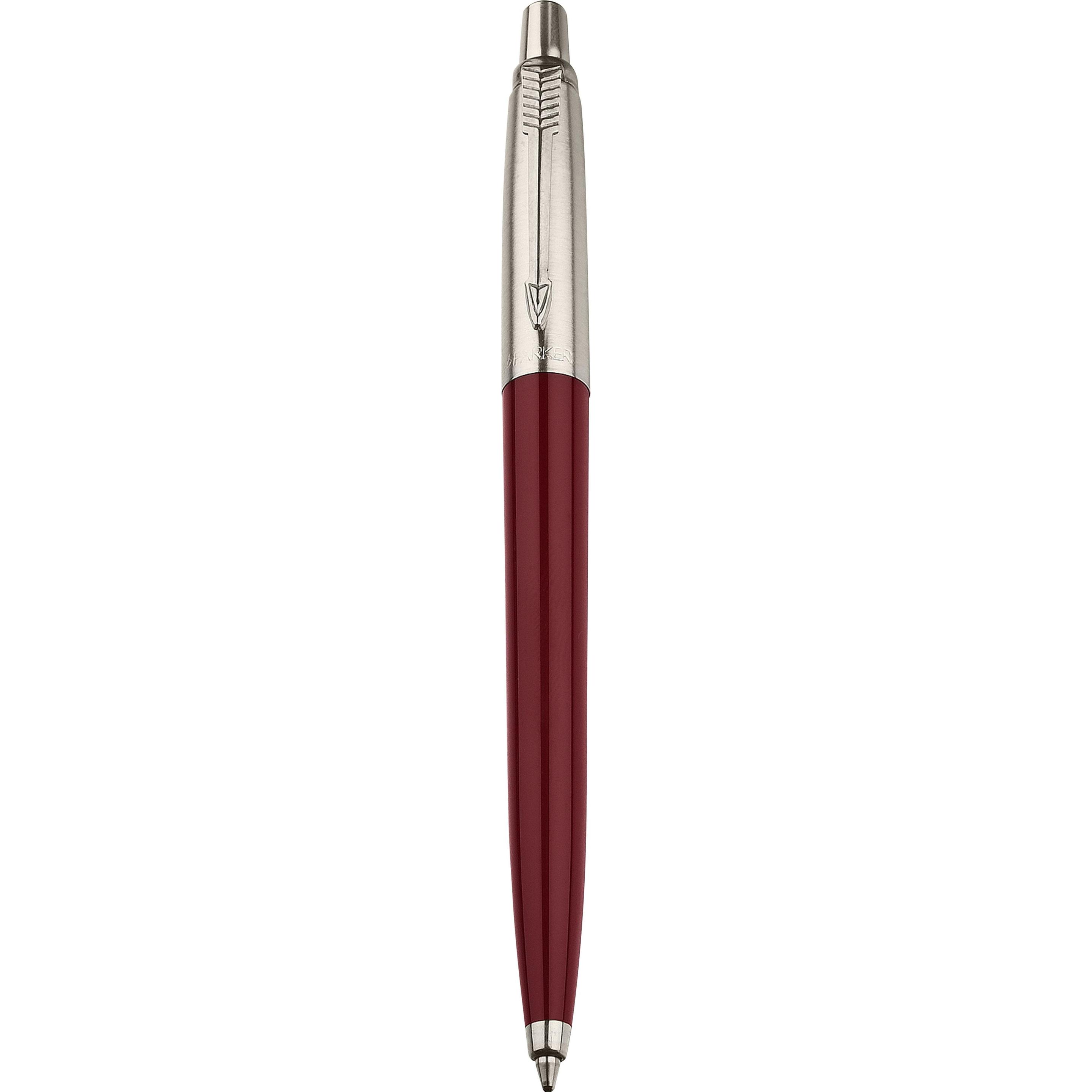 15x Parker Pen, Schreibstifte, Druckkugelschreiber Jotter (Bordeaux, Chromsilber, 1 x)