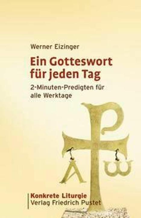 Produktbild Ein Gotteswort für jeden Tag (Deutsch, Werner Eizinger, 2017)