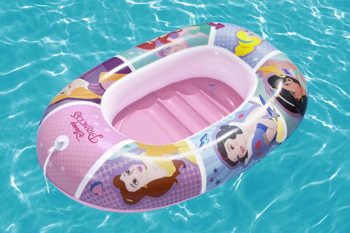 Produktbild Bestway Disney - Princess Inflatable boat, Pool, Inflatable boat, Pink, Vinyl, 1 person(s), Box (102 cm, 1 Person)