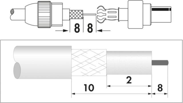 Actual product image Schwaiger QuickFIX IEC Connector Set (Plugs and connectors)