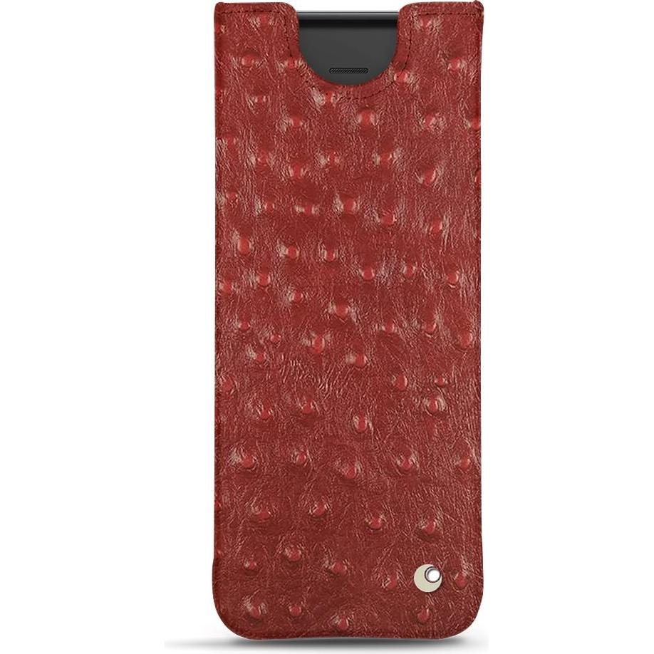Noreve Lederschutzhülle (Samsung Galaxy Z Fold2), Smartphone Hülle, Rot