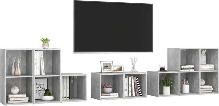 Actual product image VidaXL TV-Schrank-Set (72 x 35 x 36.5 cm)