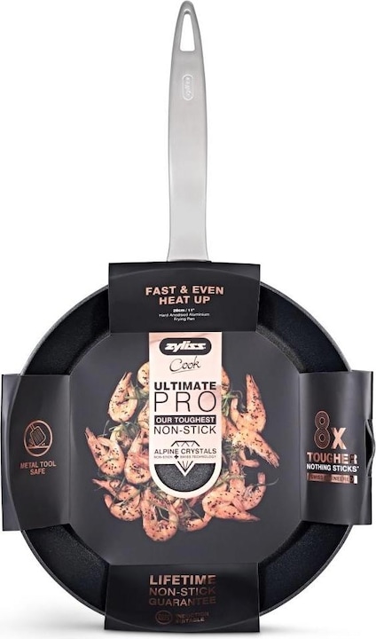 Image du produit Zyliss Poêle à frire Ultimate Pro 28 cm (28 cm, Poêle à frire, Aluminium, Acier inoxydable)