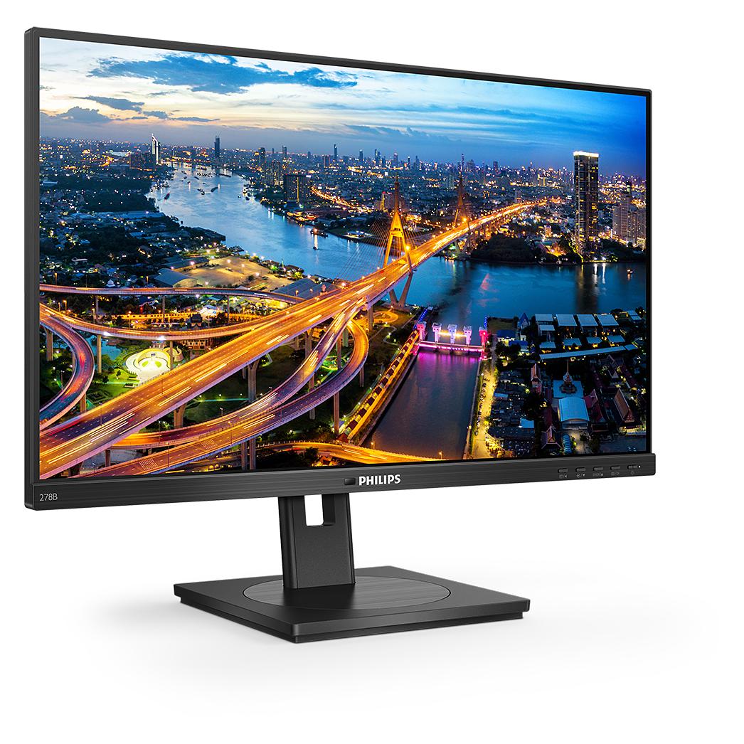 Philips 278B1/00 (3840 x 2160 Pixel, 27"), Monitor, Schwarz