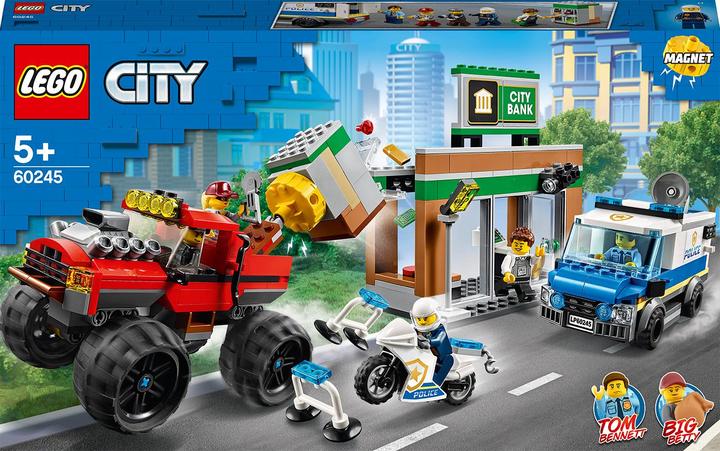 Produktbild LEGO Raubüberfall mit dem Monster-Truck (60245, LEGO City)