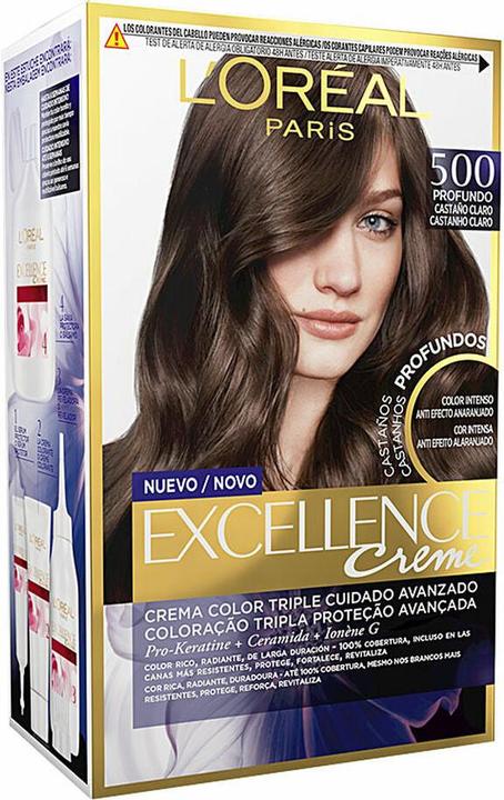 Produktbild L'Oréal Paris EXCELLENCE BRUNETTE tinte #100-true black (100 - true black)