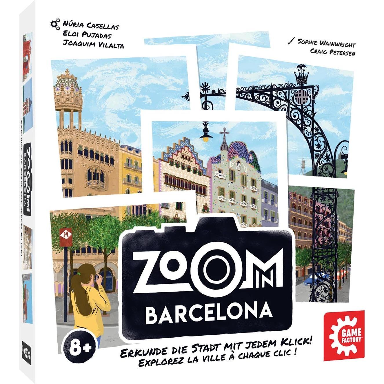 Game Factory Zoom in Barcelona (Multilingual)