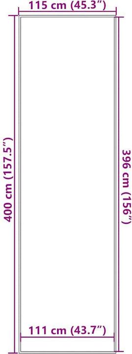 Immagine prodotto vidaXL Marjy (400 x 115 cm)