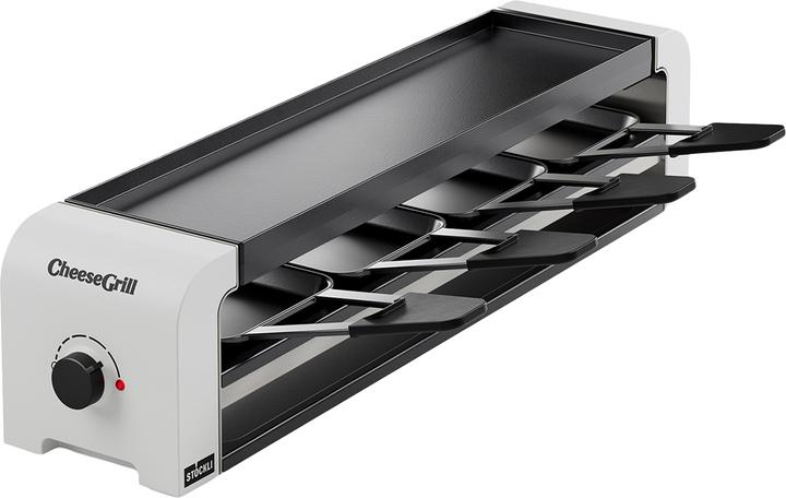 Stöckli Four à raclette pour 4 personnes CHEESEGRILL blanc