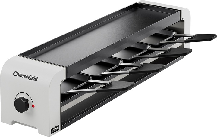 Stöckli Four à raclette pour 4 personnes CHEESEGRILL blanc