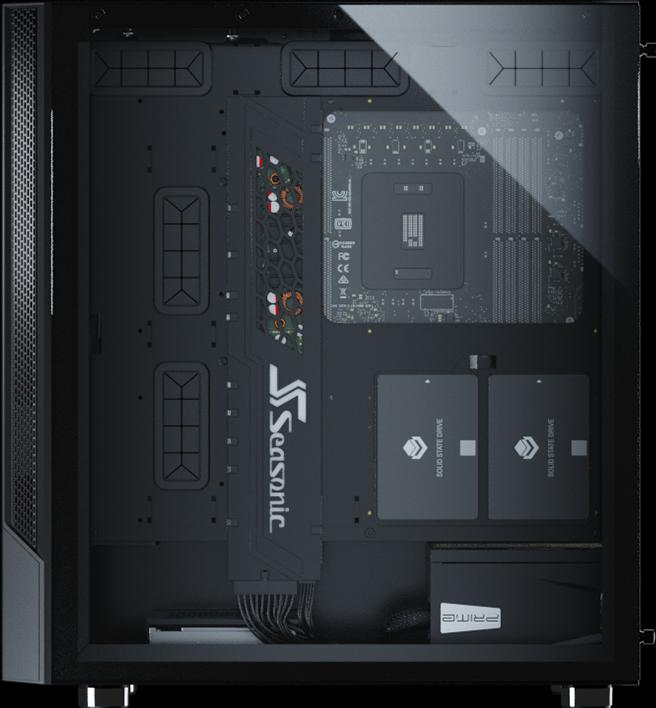 Actual product image Seasonic ARCH Q503 + CONNECT DGC-650 Gold | 650W | 80 PLUS Gold (ARCH Q503 + CONNECT DGC-650) (ATX, ITX)