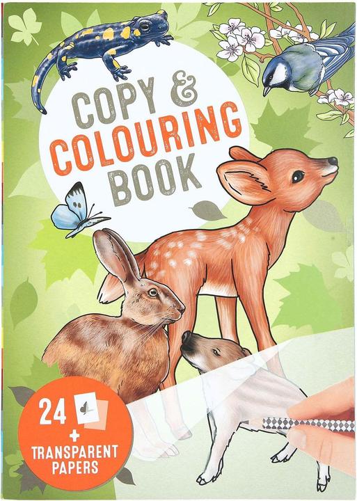 Produktbild Magni Copy & Colouring Book Wildtiere