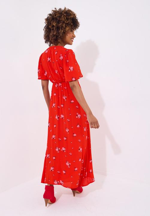 Immagine prodotto Joe Browns Puff Sleeve Floral Maxi Dress (46)