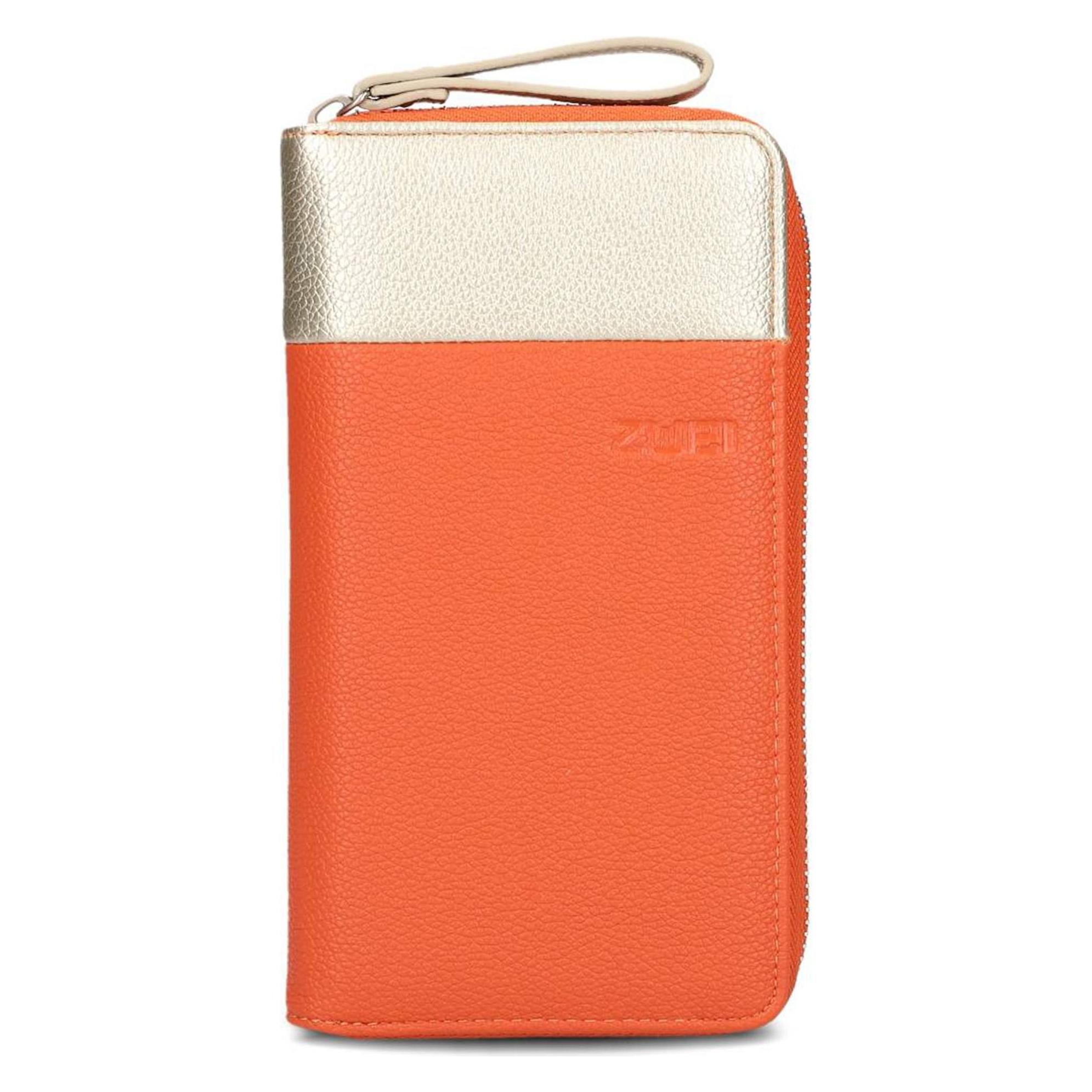 Zwei, Damen, Portemonnaie, Eva EV2, Orange