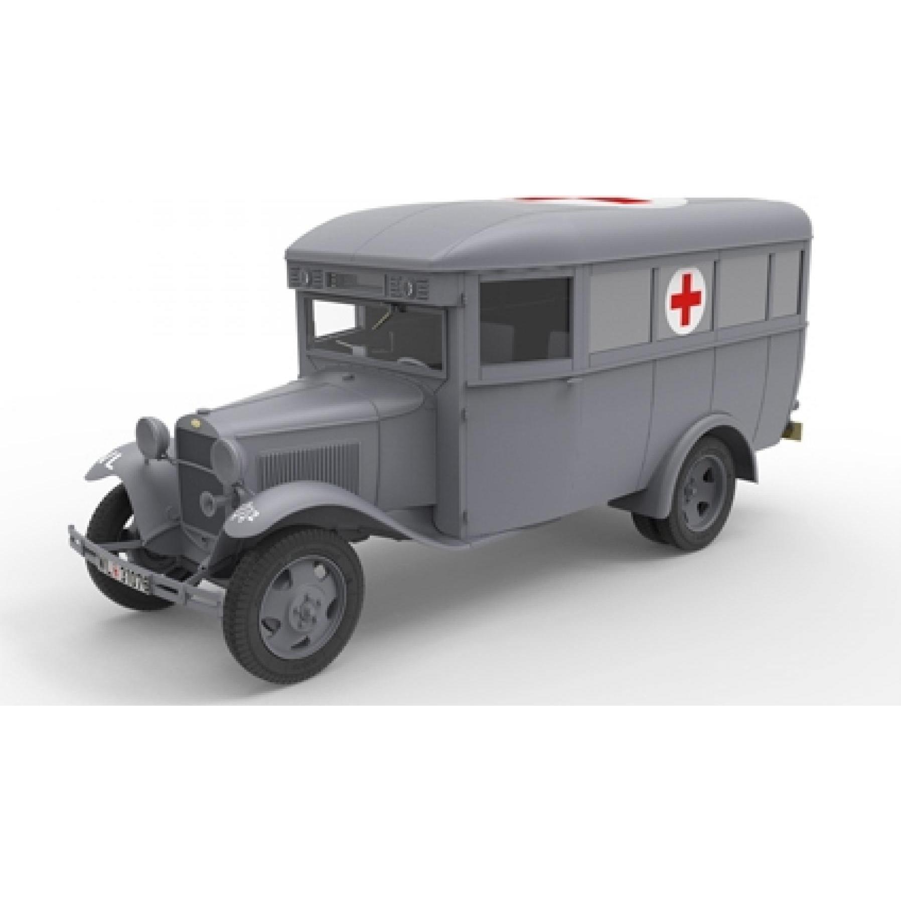 Thumbnail - Mini art GAZ-03-30 Ambulance