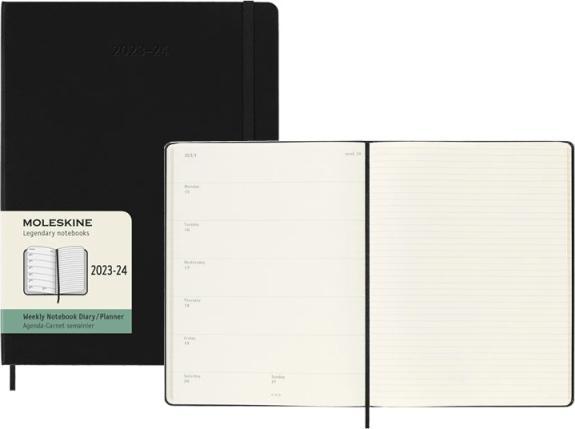 Produktbild Moleskine Wochen Notizkalender (A6, 1 Woche / 1 Seite)