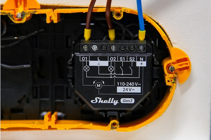 Immagine prodotto Shelly 2PM Gen3 (Attuatore per otturatore)