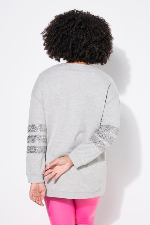 Immagine prodotto Angel of Style Sweatshirt, Loose Fit, CutOut, Pailletten (46)