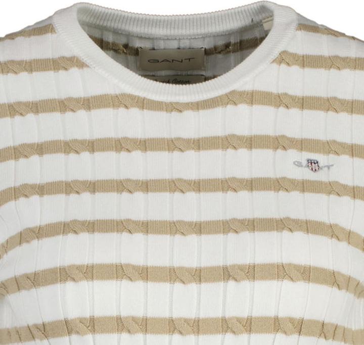 Produktbild GANT Stretch Cotton Cable Stripe C-Neck (L)