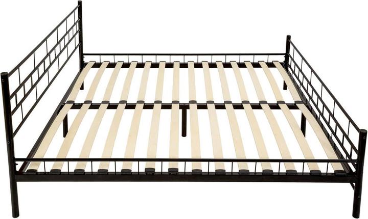 Actual product image tectake Metal bed (200 x 180 cm)