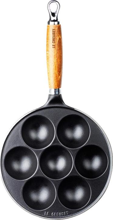 Immagine prodotto Le Creuset Teglia per cupcake con manico in legno (20 cm, Ghisa, Smalto)