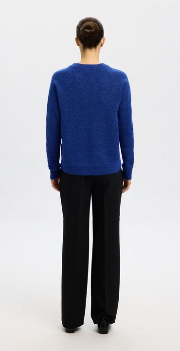 Actual product image Selected Femme Slflulu Ls Knit O-Neck Noos (M)