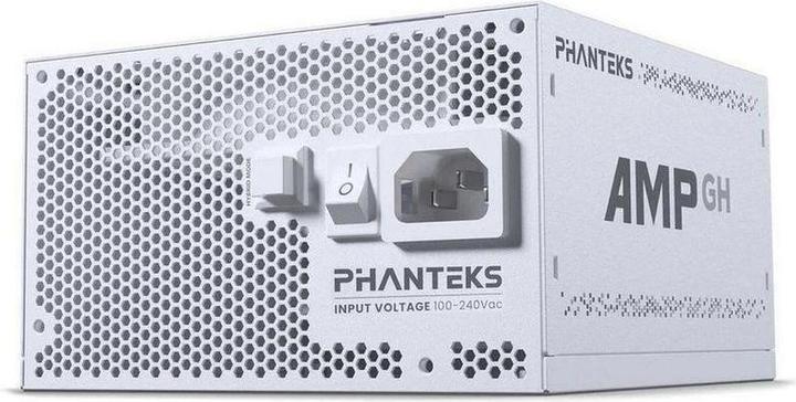 Actual product image Phanteks AMP GH 750W 80 PLUS Gold power supply, PCIe 5.1, ATX 3.1 - 750 watts, white (750 W)