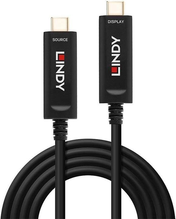 Produktbild Lindy Fibre Optic Hybrid USB C Video (15 m)