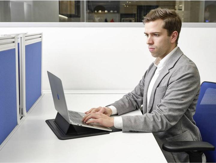 Image du produit Renkforce Housse pour ordinateur portable Convient pour maximum : 34,5 cm (13,6") Noir (13.58", Apple)