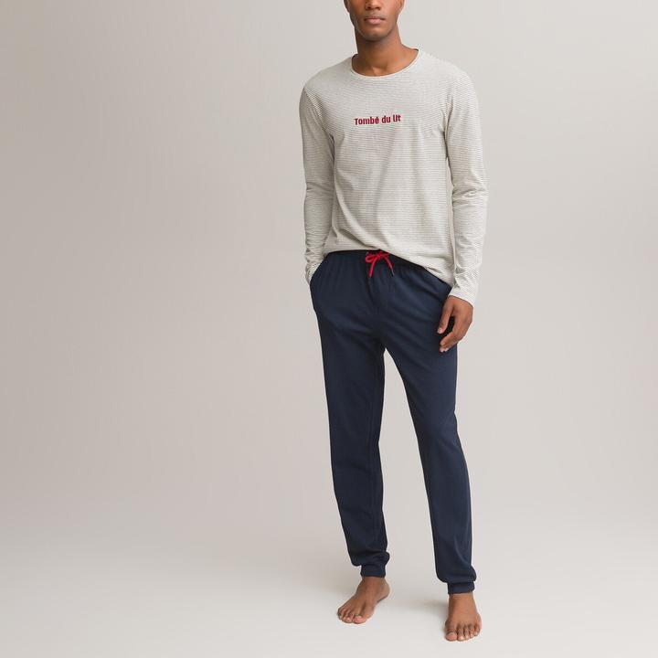Produktbild La Redoute Collections Pyjama aus Bio-Baumwolle (XXL)