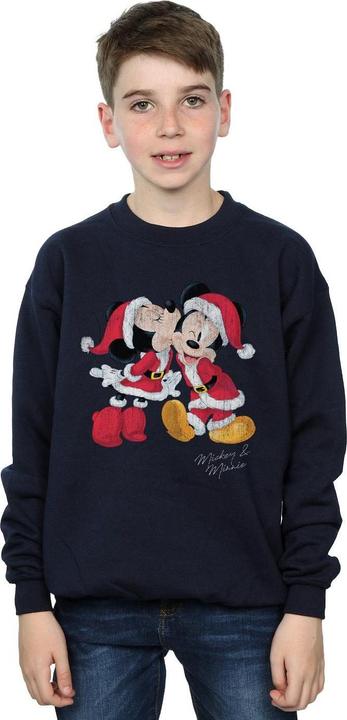 Produktbild Disney Mickey And Minnie Christmas Kiss Sweatshirt Jungen (128)